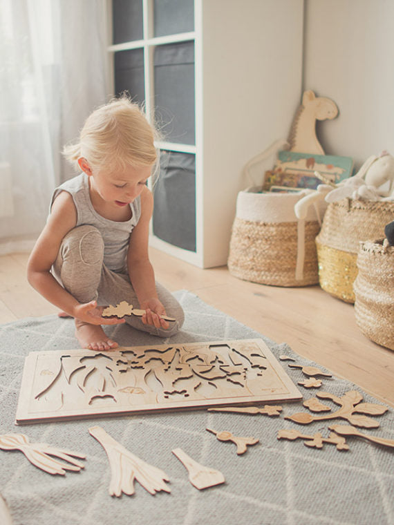 Puzzle Notre jardin Stuka Puka