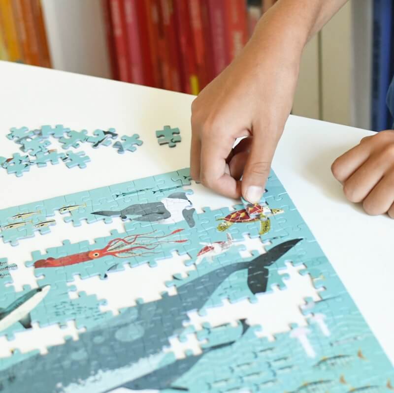 Puzzle Océans 500 pièces Poppik