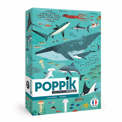 Puzzle Océans 500 pièces Poppik