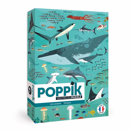 Puzzle Océans 500 pièces Poppik