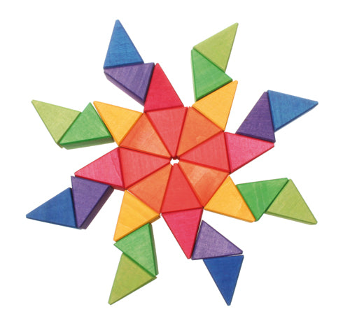 Puzzle Octogone 32 blocs triangulaires GRIMMS