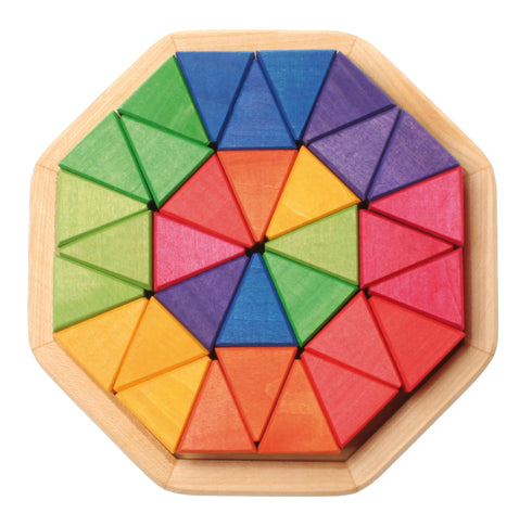 Puzzle Octogone 32 blocs triangulaires GRIMMS