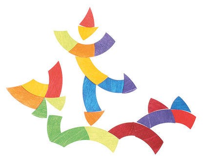 Puzzle petite roue de couleurs Goethe GRIMM's
