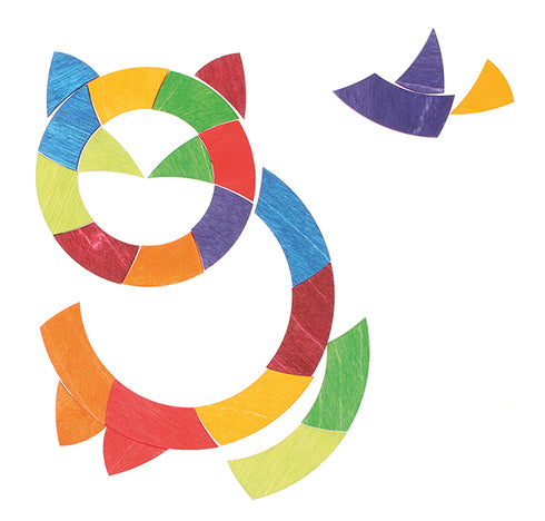 Puzzle petite roue de couleurs Goethe GRIMM's
