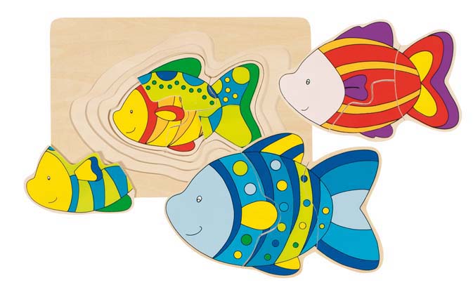 Puzzle Poisson à couches GOKI