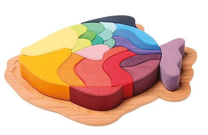 Puzzle en bois Poisson GRIMMS