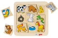Puzzle en bois Qui manque quoi? GOKI
