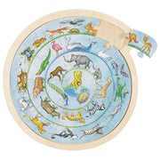Puzzle la ronde des animaux GOKI
