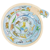 Puzzle la ronde des animaux GOKI