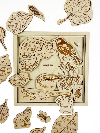Puzzle STUKA PUKA Dans l'herbe