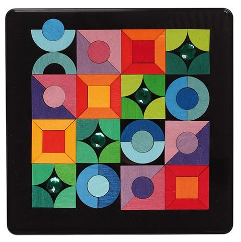 Puzzle Magnétique Triangle, carré, cercle GRIMM's
