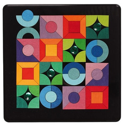 Puzzle Magnétique Triangle, carré, cercle GRIMM's