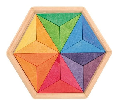 Puzzle en bois Triangles GRIMMS
