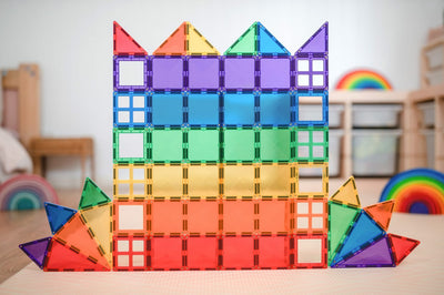 Connetix Tiles Jeu magnétique Starterset - Lot de démarrage - 60 pièces