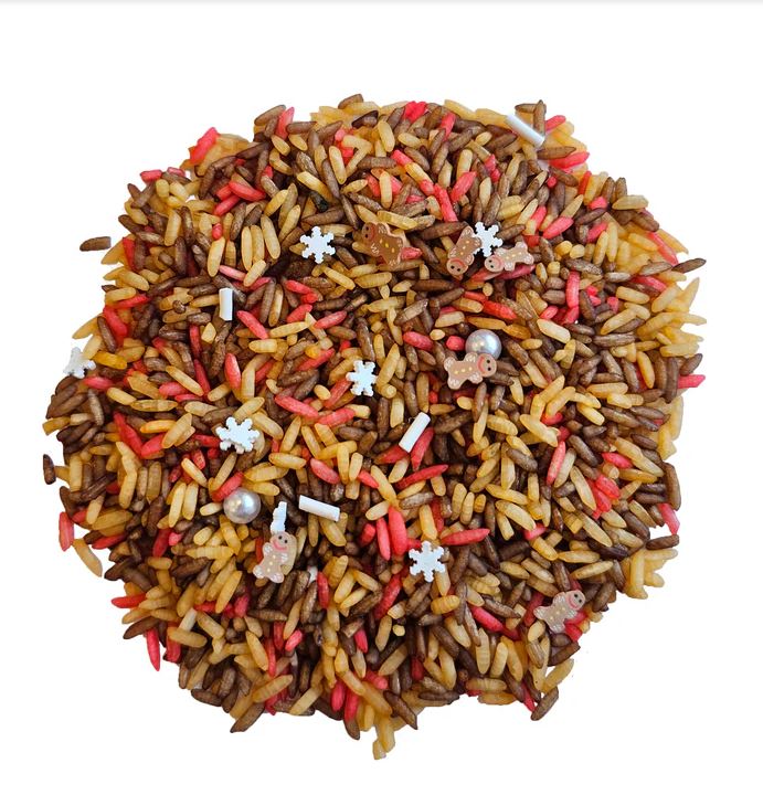 Riz sensoriel Bonhomme de Pain d'épice - Grennn 750gr