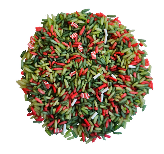 Riz sensoriel Christmas mix - Grennn