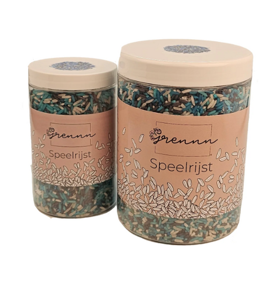 Riz sensoriel Snow Mix - Grennn