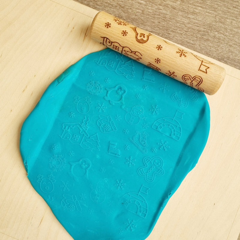 Kiddi Rouleau tampon épais Hiver