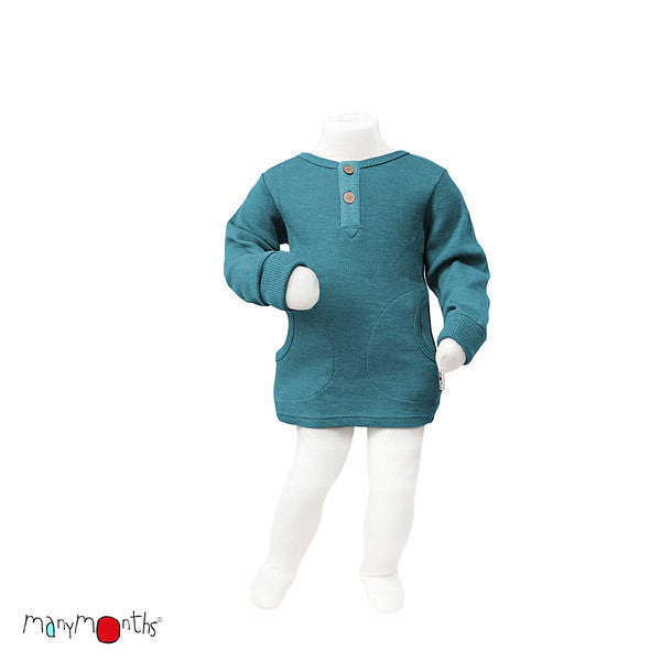 MANYMONTHS Henley T-shirt manches longues - Coloris 2023