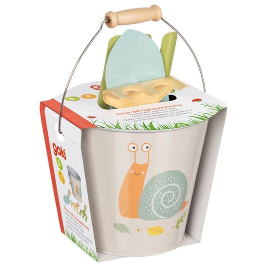 Seau avec outils de jardinage - GOKI