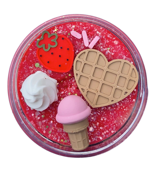SensoryDough Pâte à modeler Strawberry Dessert