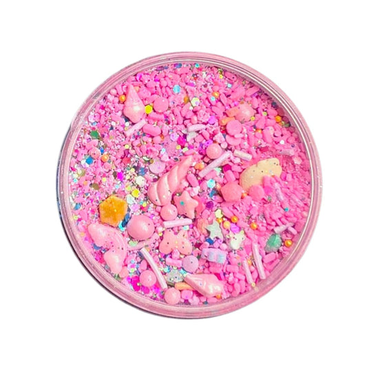 SensoryFizz Pot surprise Licorne - Mix effervescent pour jeu sensoriel