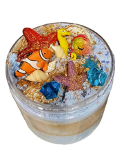 SensoryFizz Pot surprise Océan - Mix effervescent pour jeu sensoriel
