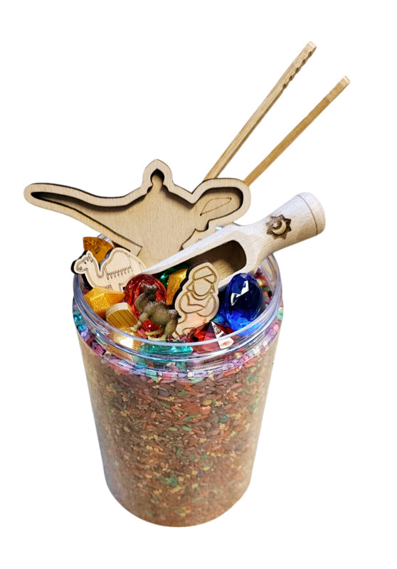 Pour and Play Mix 1001 Nuits Lot complet pour le jeu sensoriel - Sensory Fun
