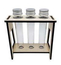 SensoryFizz Jeu de potions magique Support pour 3 tubes