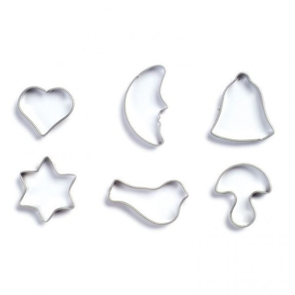 Set de 6 petits emporte-pièces Glückskäfer