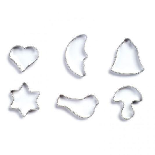 Set de 6 petits emporte-pièces Glückskäfer