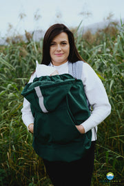 Couverture de portage Softshell Little Frog vert