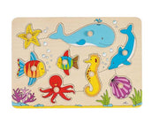 Puzzle en bois Le monde sous-marin GOKI