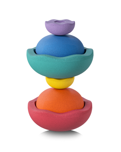 Stapelstein Insice Arc-en-ciel - Lot de 6 pierres