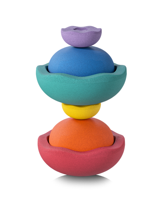 Stapelstein Insice Arc-en-ciel - Lot de 6 pierres