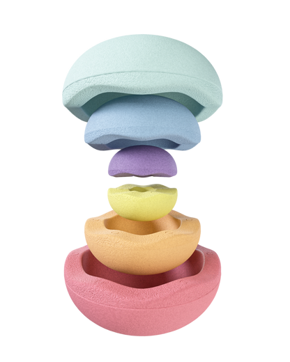 Stapelstein Inside Pastel - Lot de 6 pierres