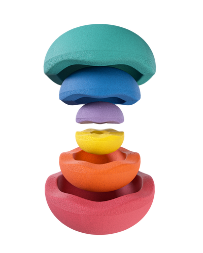 Stapelstein Insice Arc-en-ciel - Lot de 6 pierres