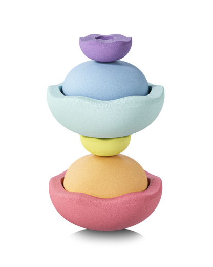 Stapelstein Inside Pastel - Lot de 6 pierres