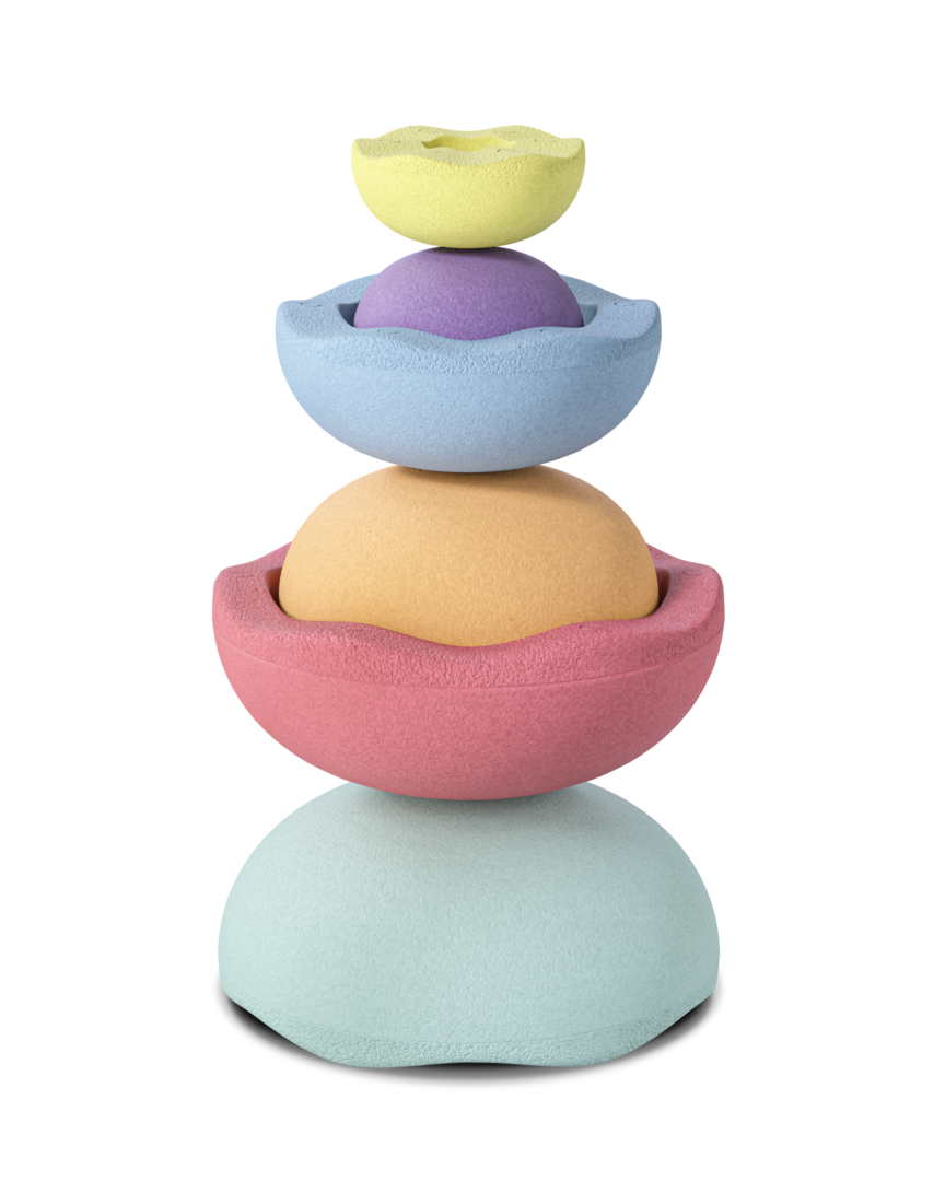 Stapelstein Inside Pastel - Lot de 6 pierres
