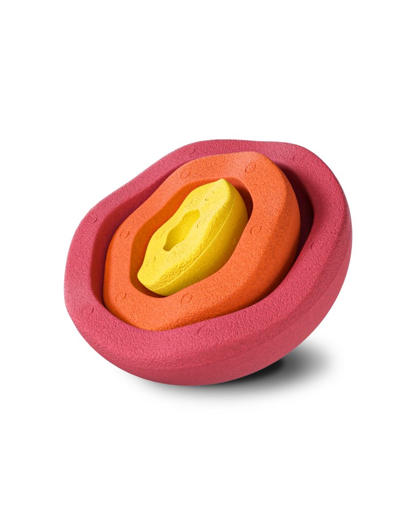 Stapelstein Inside Arc-en-ciel Warm - Lot de 3 pierres
