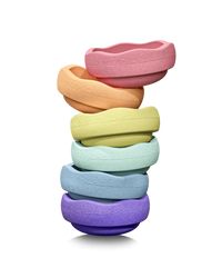 Stapelstein Pierres empilables - Pastel Lot de 6