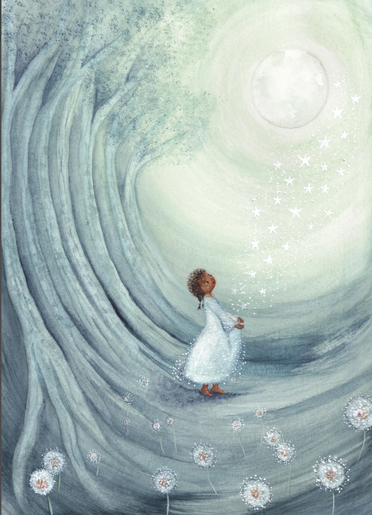 Carte postale Star Money - Illustratrice Bijdehansje