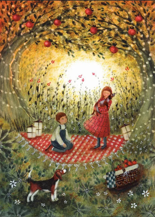 Carte postale Summer Sweetness - Illustratrice Bijdehansje