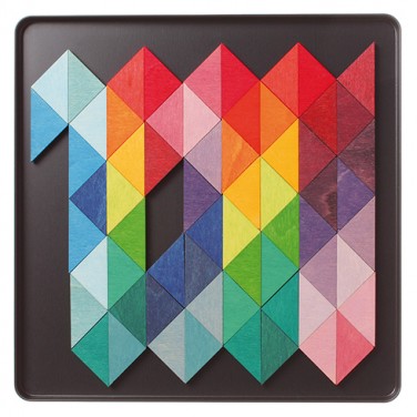 Puzzle magnétique Triangles Grimm's