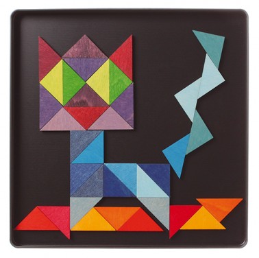 Puzzle magnétique Triangles Grimm's