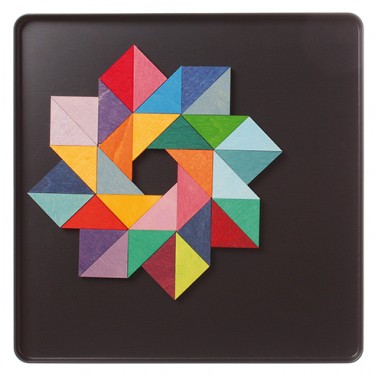 Puzzle magnétique Triangles Grimm's