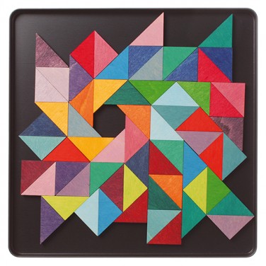Puzzle magnétique Triangles Grimm's