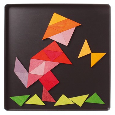 Puzzle magnétique Triangles Grimm's