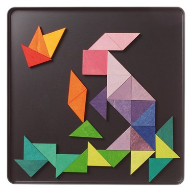 Puzzle magnétique Triangles Grimm's