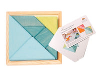 Tangram turquoise Grimm's